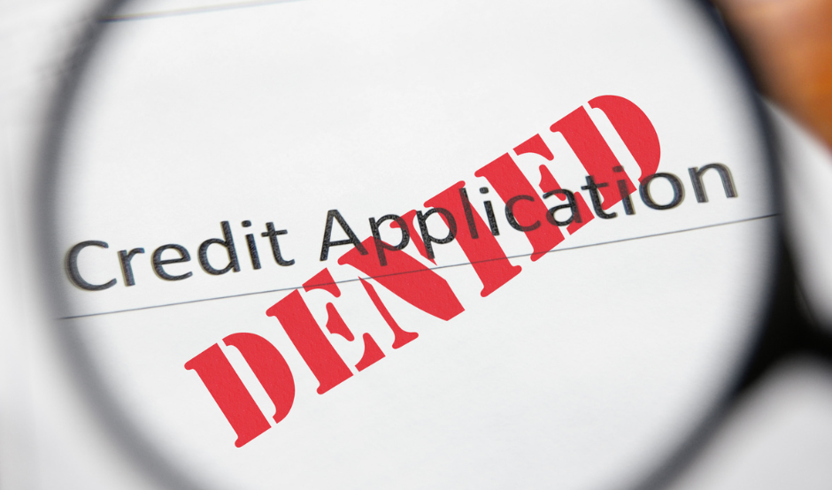 credit application denied